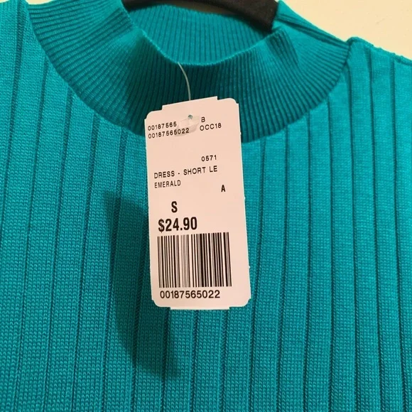 NWT Forever 21 Emerald Green Dress | S - Picture 3 of 6